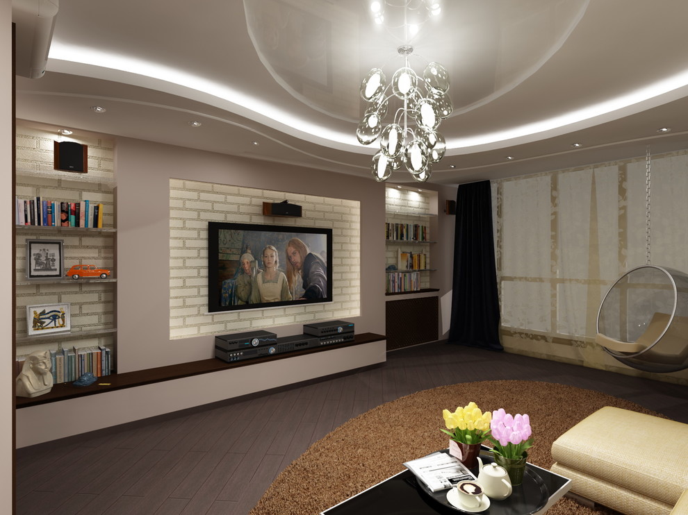 Дизайн-проект интерьера современной квартиры в популярном стиле минимализм