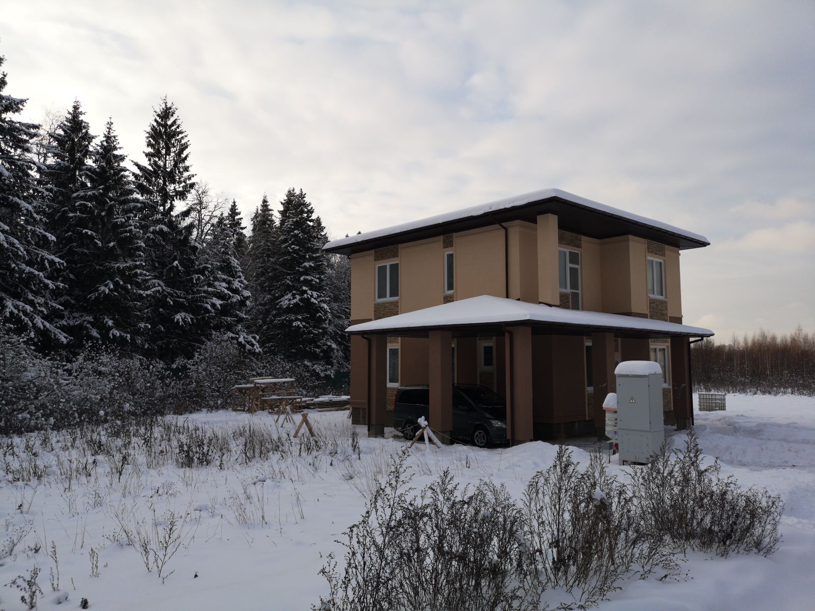 Строительство дома в КП Фаворит