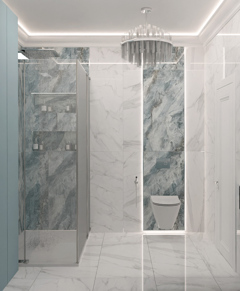 Обложка проекта: Дом в небесных тонах