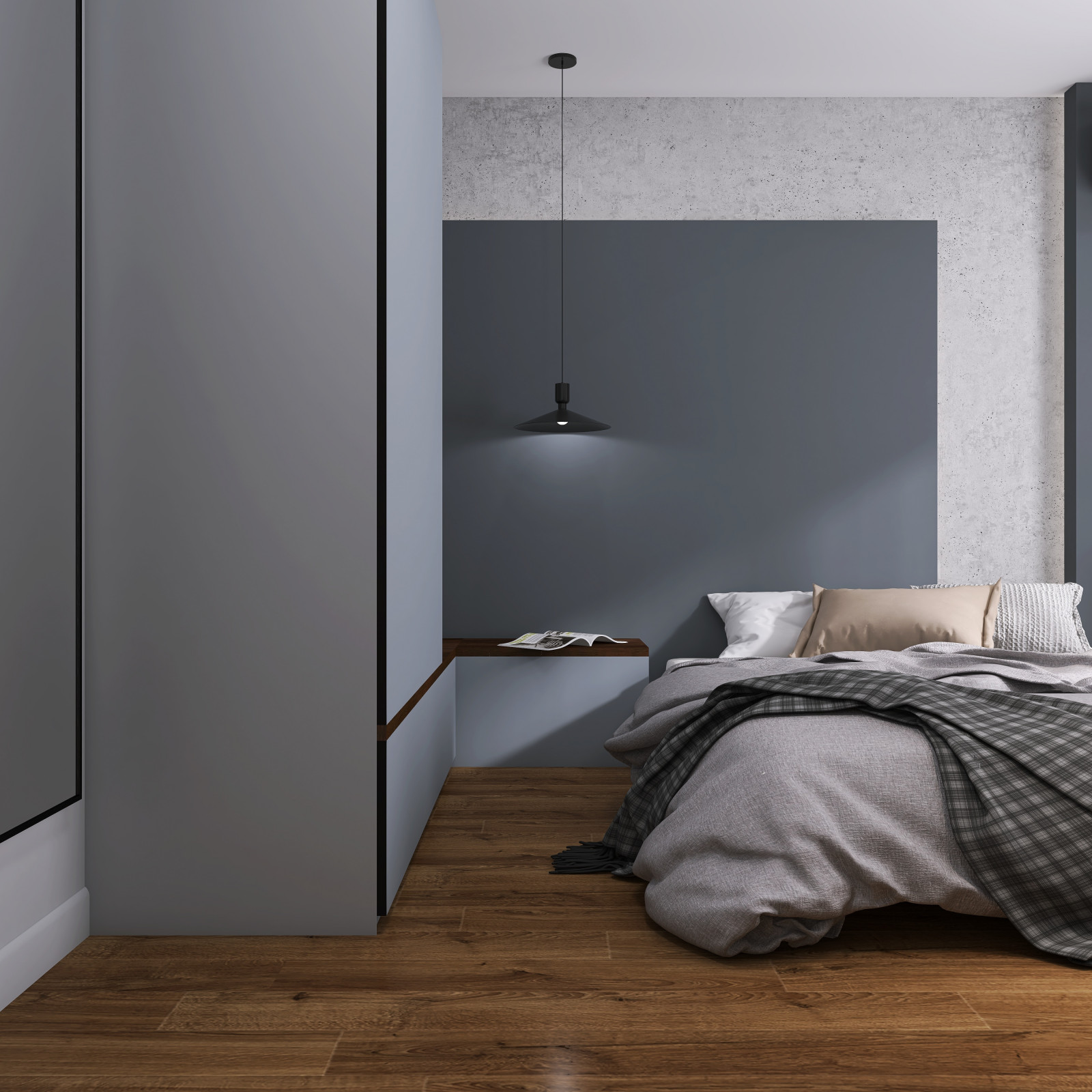 Обложка проекта: Спальня холостяка