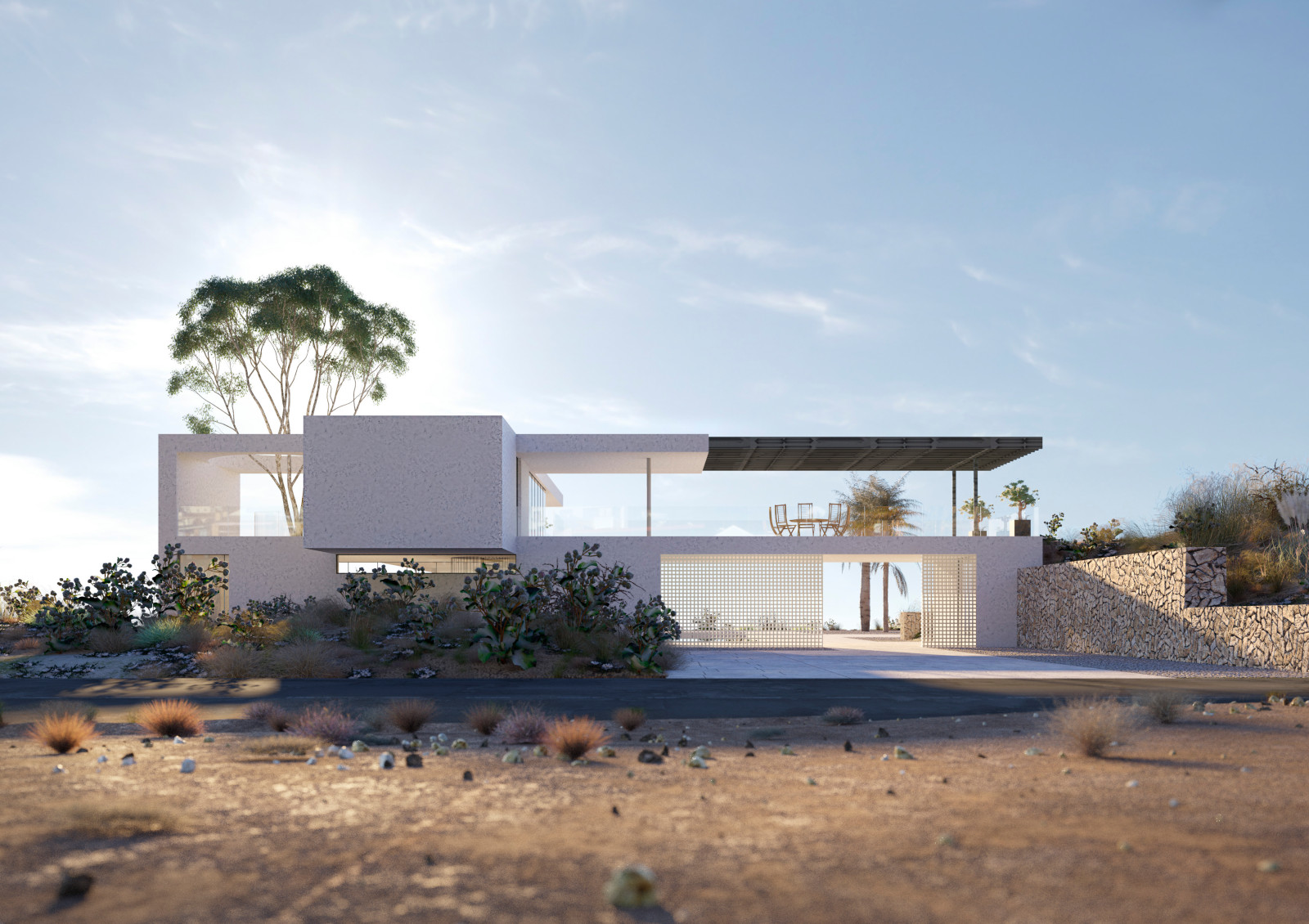 Концепция виллы в Испании