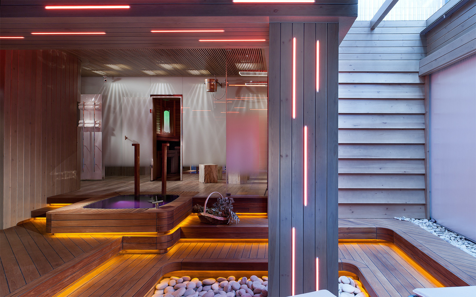 Спа-комплекс в стиле "шале"