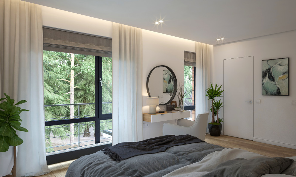 Спальня в стиле минимализм 2