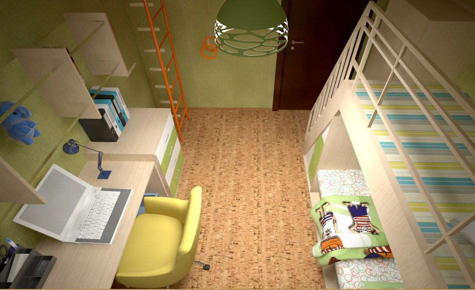 Интерьер детской комнаты