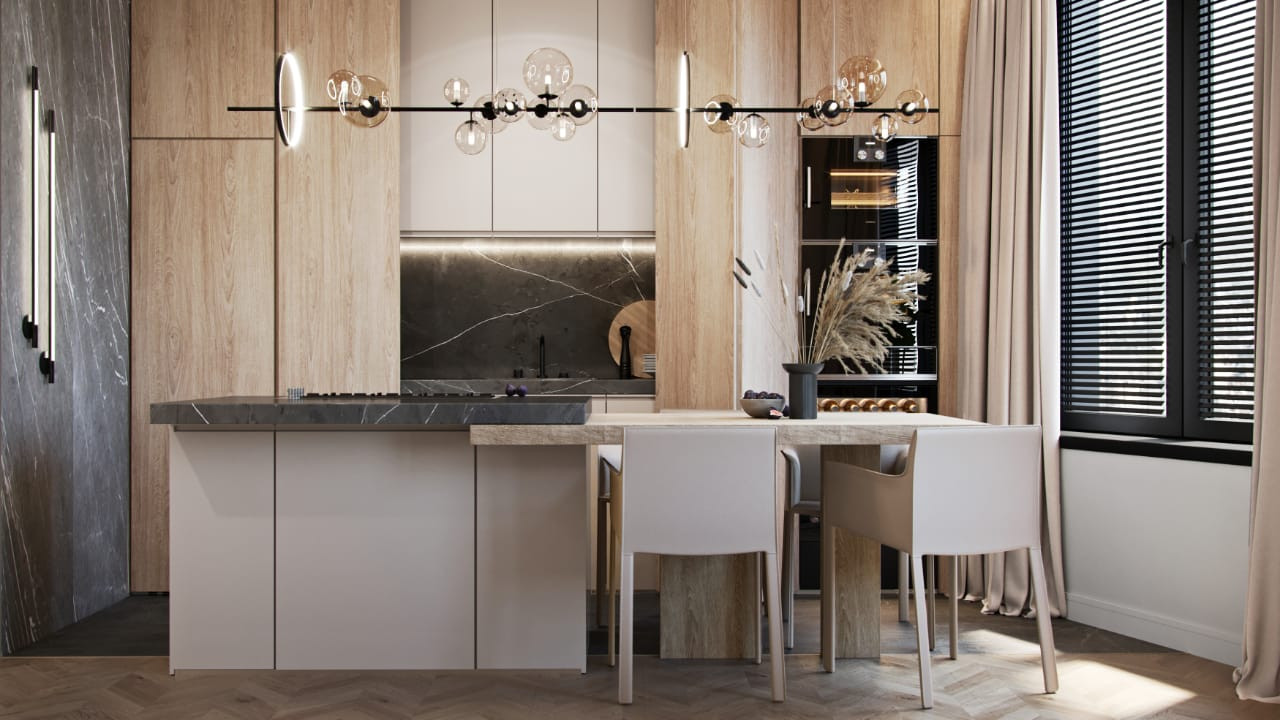 Современная картира для молодой семьи