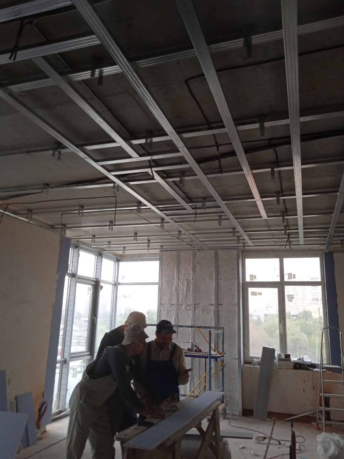 Обложка проекта: монтаж Гипсокартона