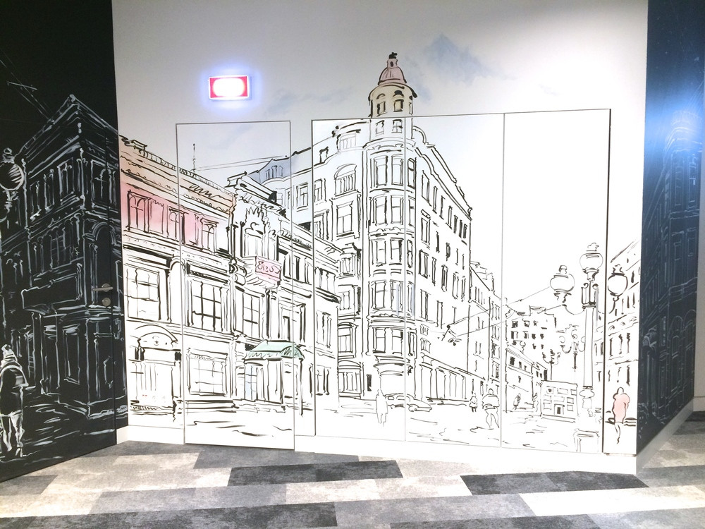 Обложка проекта: Линейная роспись