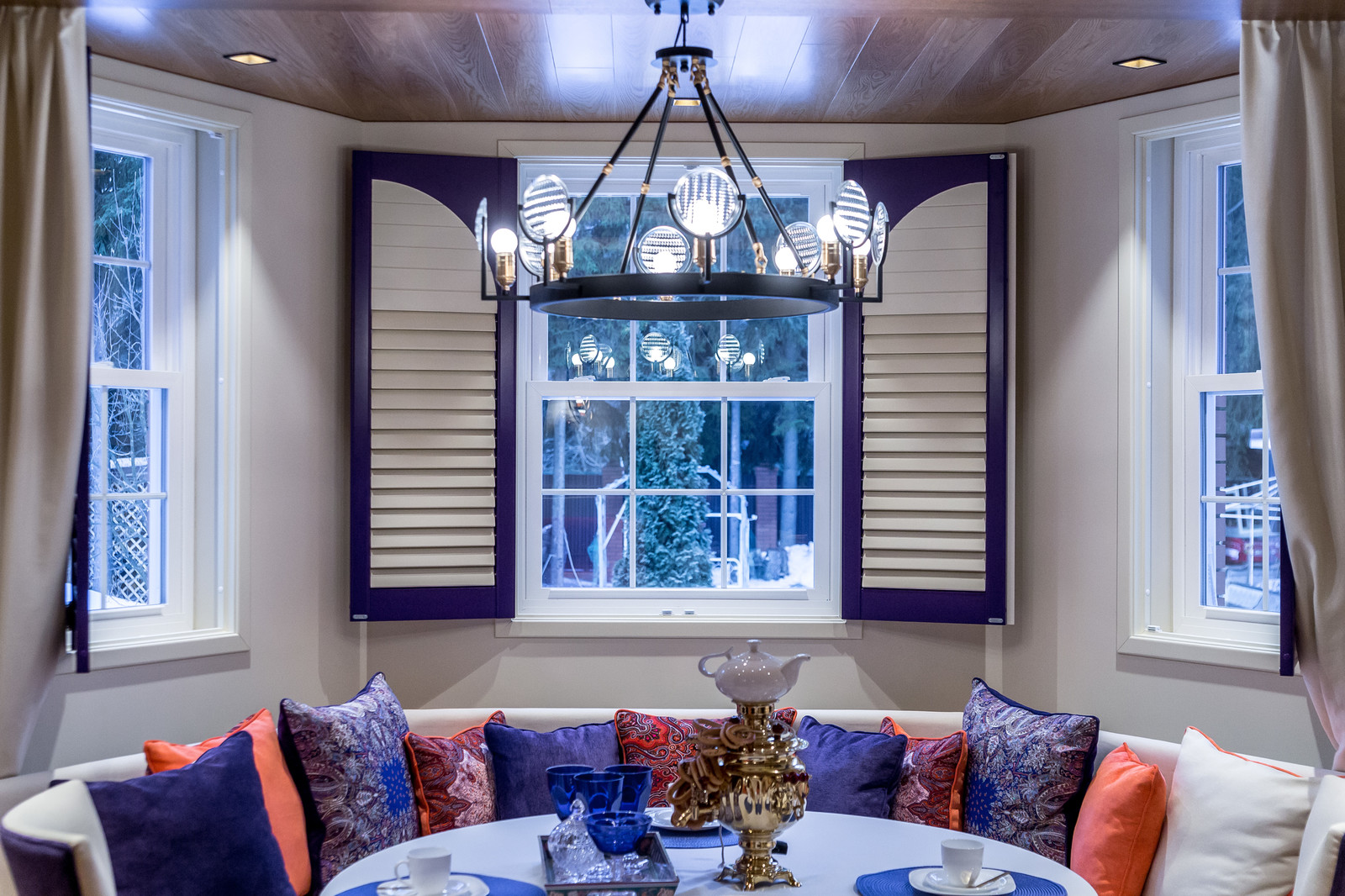 Обложка проекта: Проект "Гостиная с фиолетовым кантом" для программы Дачный Ответ на НТВ