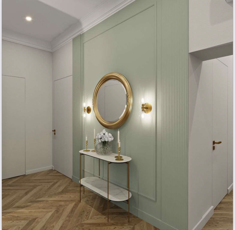 Обложка проекта: Дом по мотивам неоклассики