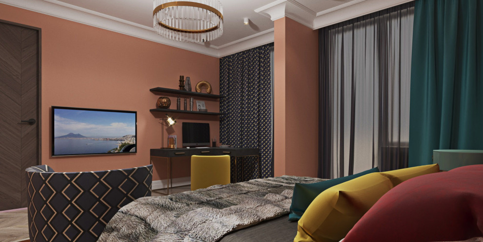 Обложка проекта: КВАРТИРА В СТИЛЕ MID-CENTURY