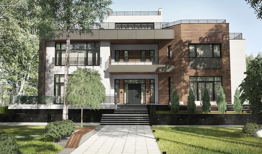 Обложка проекта: Частный проект загородного дома