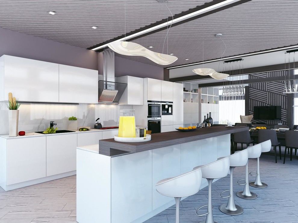 Дизайн дома в современном стиле 350 м2