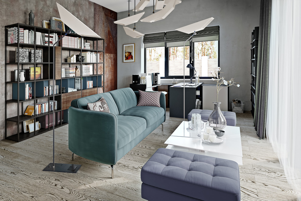 Интерьер загородного коттеджа