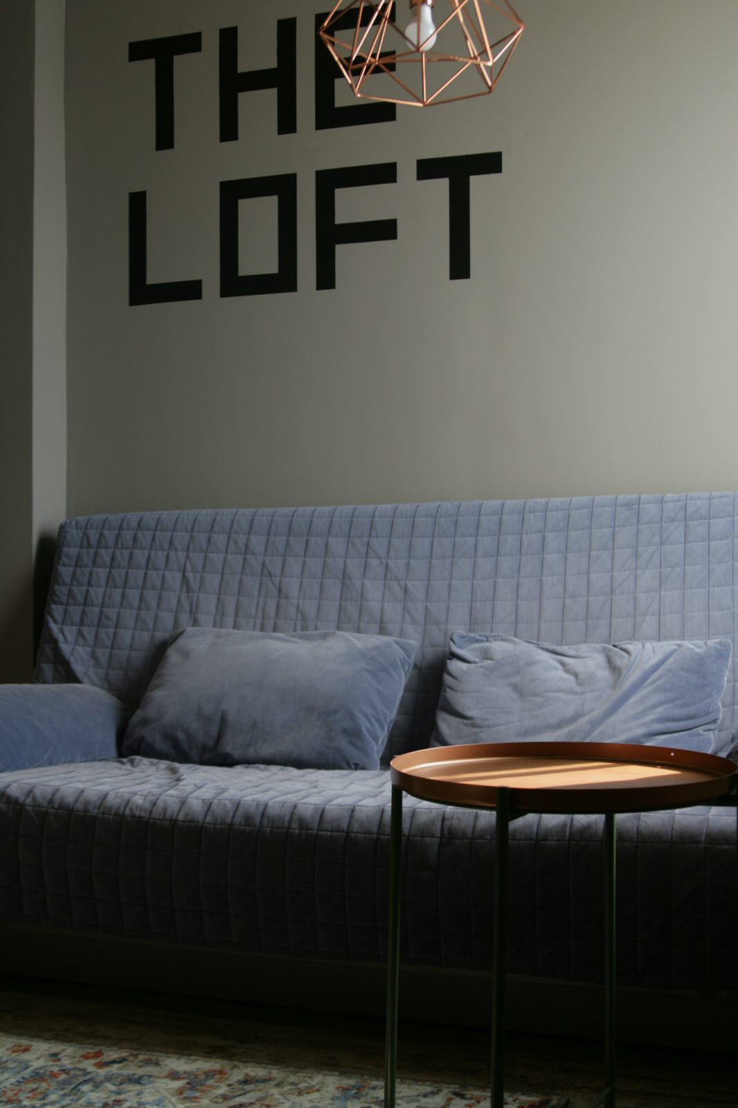 Студия на мансарде в стиле Лофт