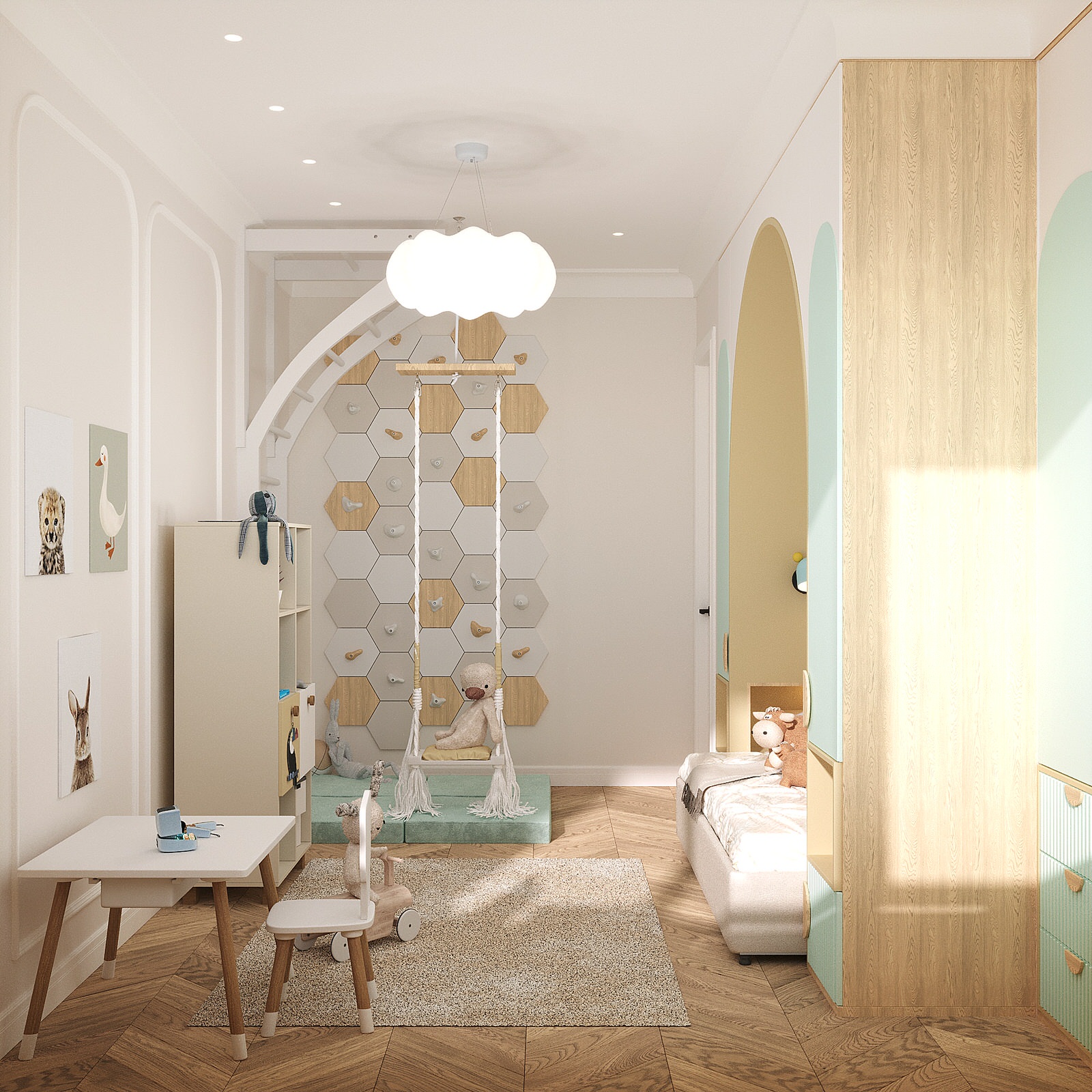 Dream bedroom for a girl