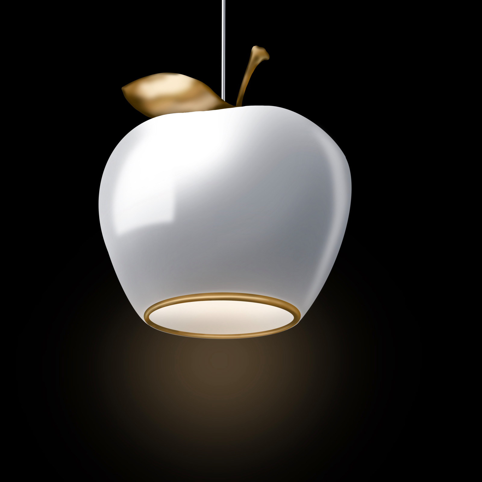 Концепция коллекции подвесных фарфоровых светильников