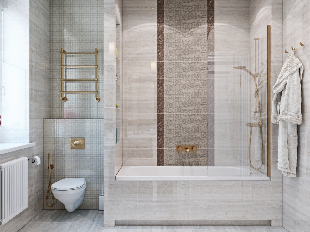 Дизайн-проект ванной комнаты от «Strekoza Design»