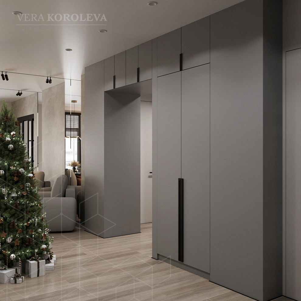 Дизайн-проект квартиры площадью 130 кв. м в Москве