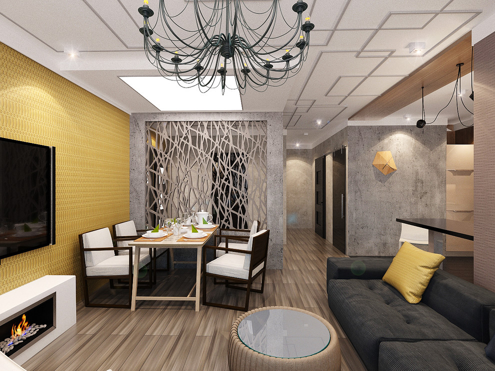 Обложка проекта: Двухкомнатная квартира.Современный стиль. Трехгорка.