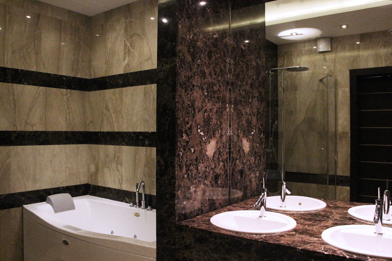 Квартира 93 кв.м. Шоколадно-ореховое пролине