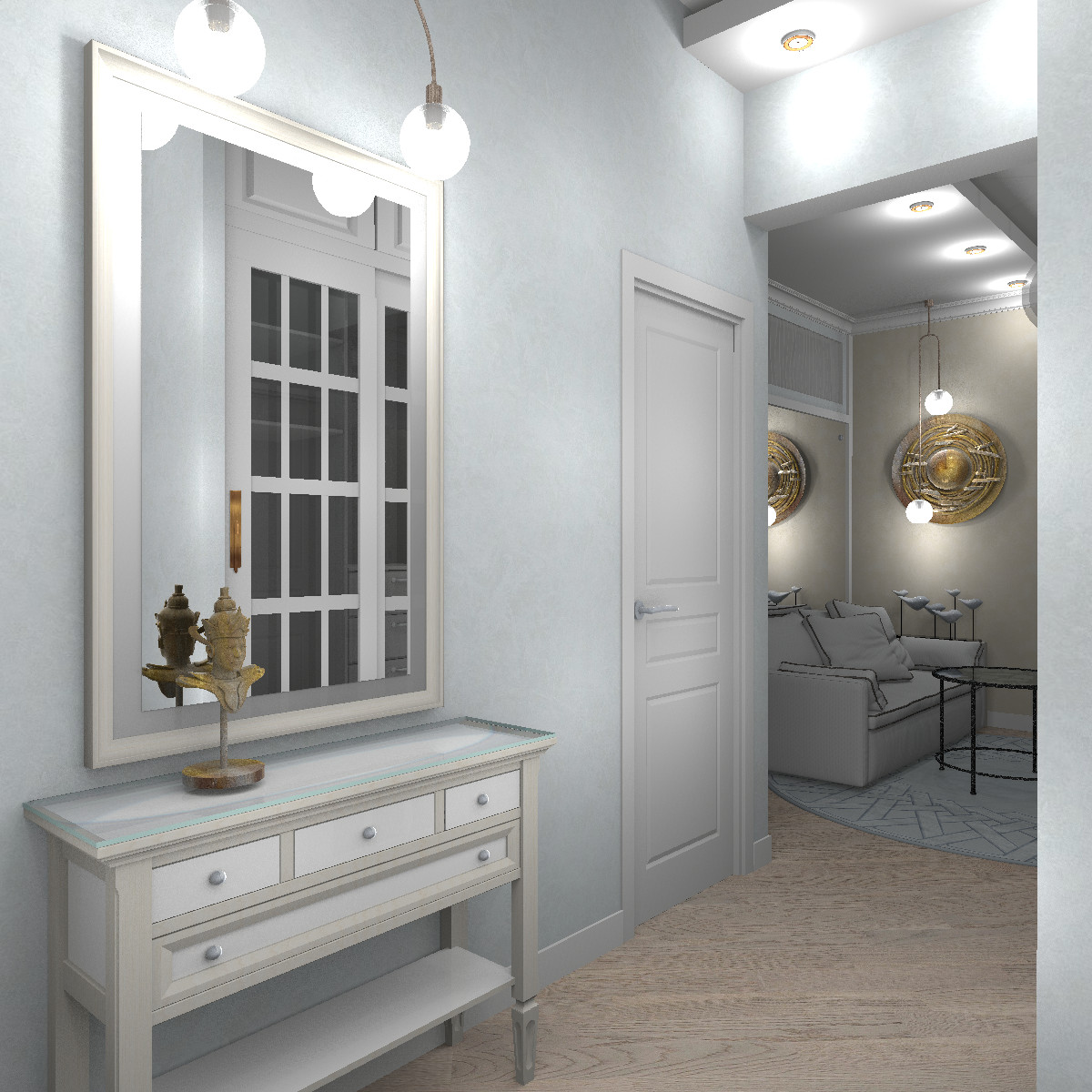 Переделка двухкомнатной квартиры на Большой Марьинской