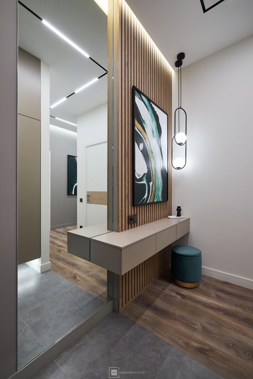 Современный интерьер с элементами советского шика