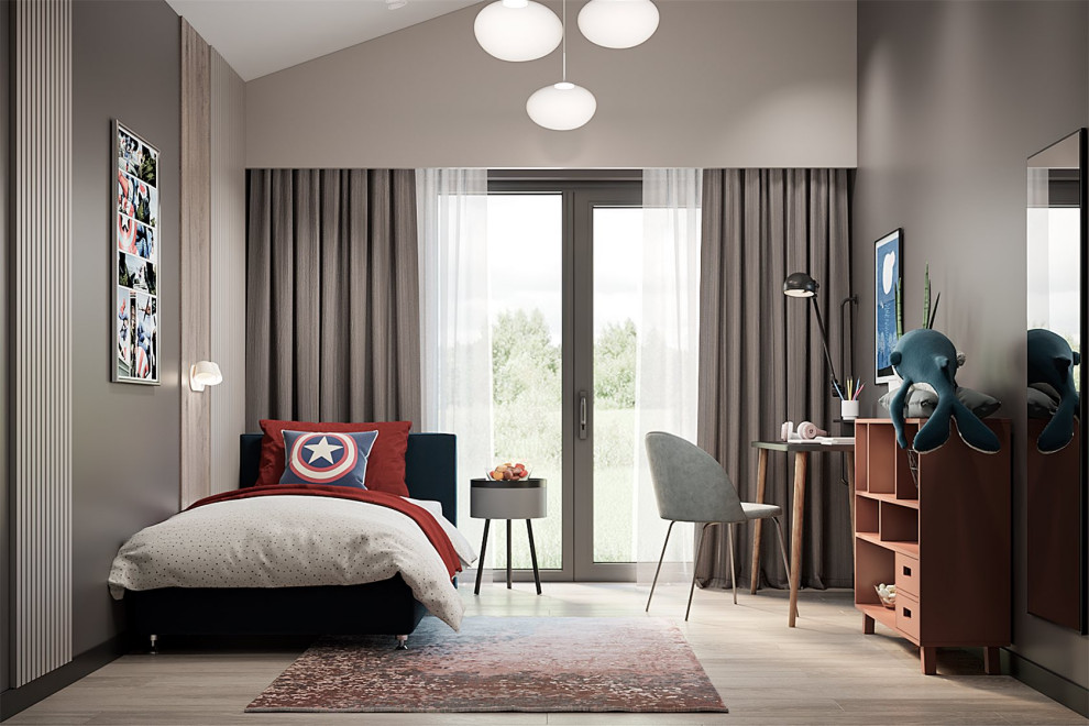 Дизайн интерьера дом 71 м² фьюжн Ольховка Кантри Клаб