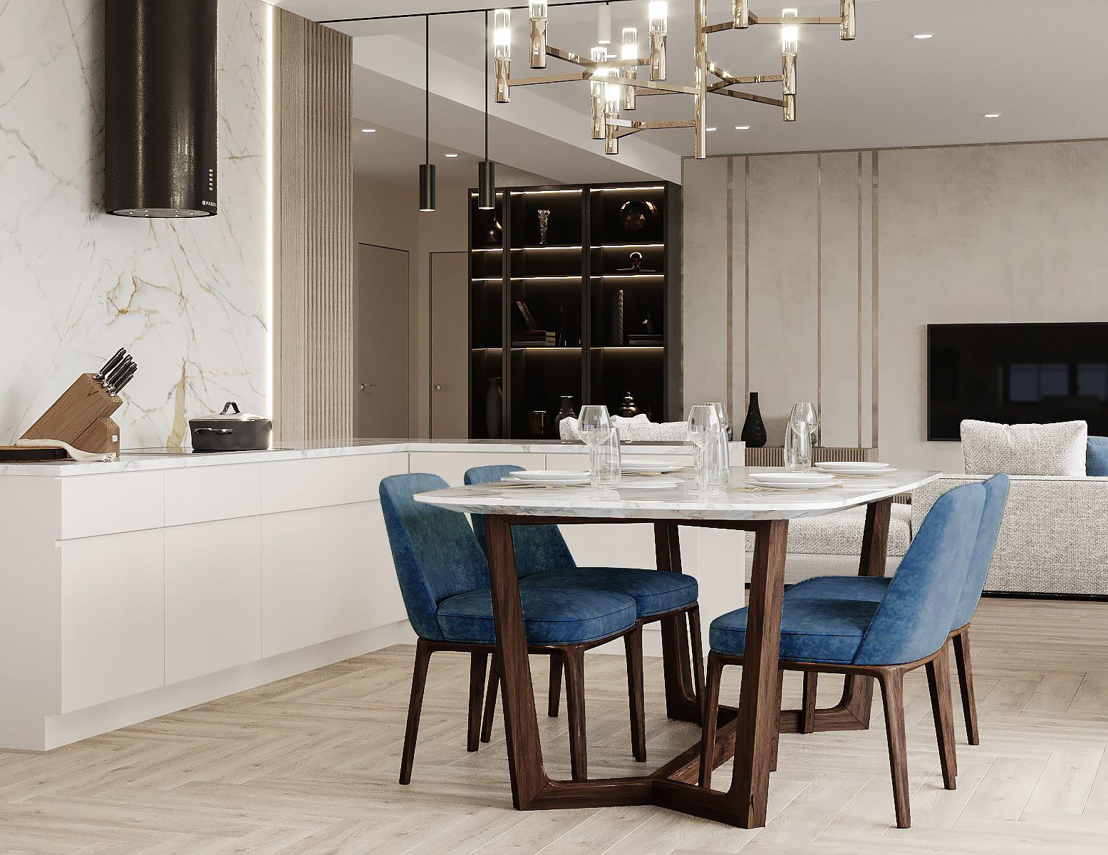 Дом с панорамными окнами