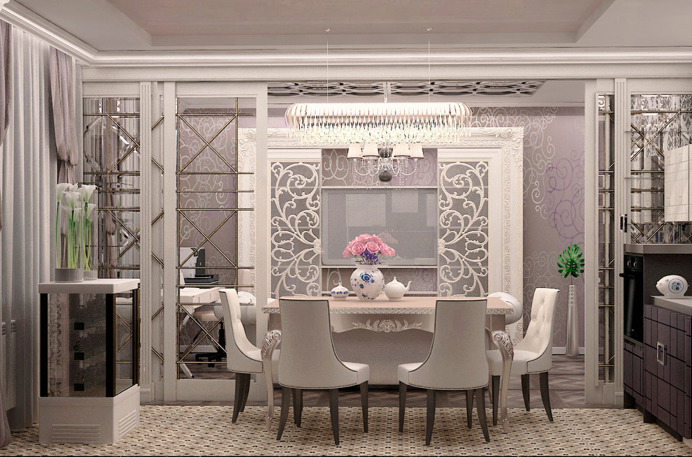 гостиная-столовая