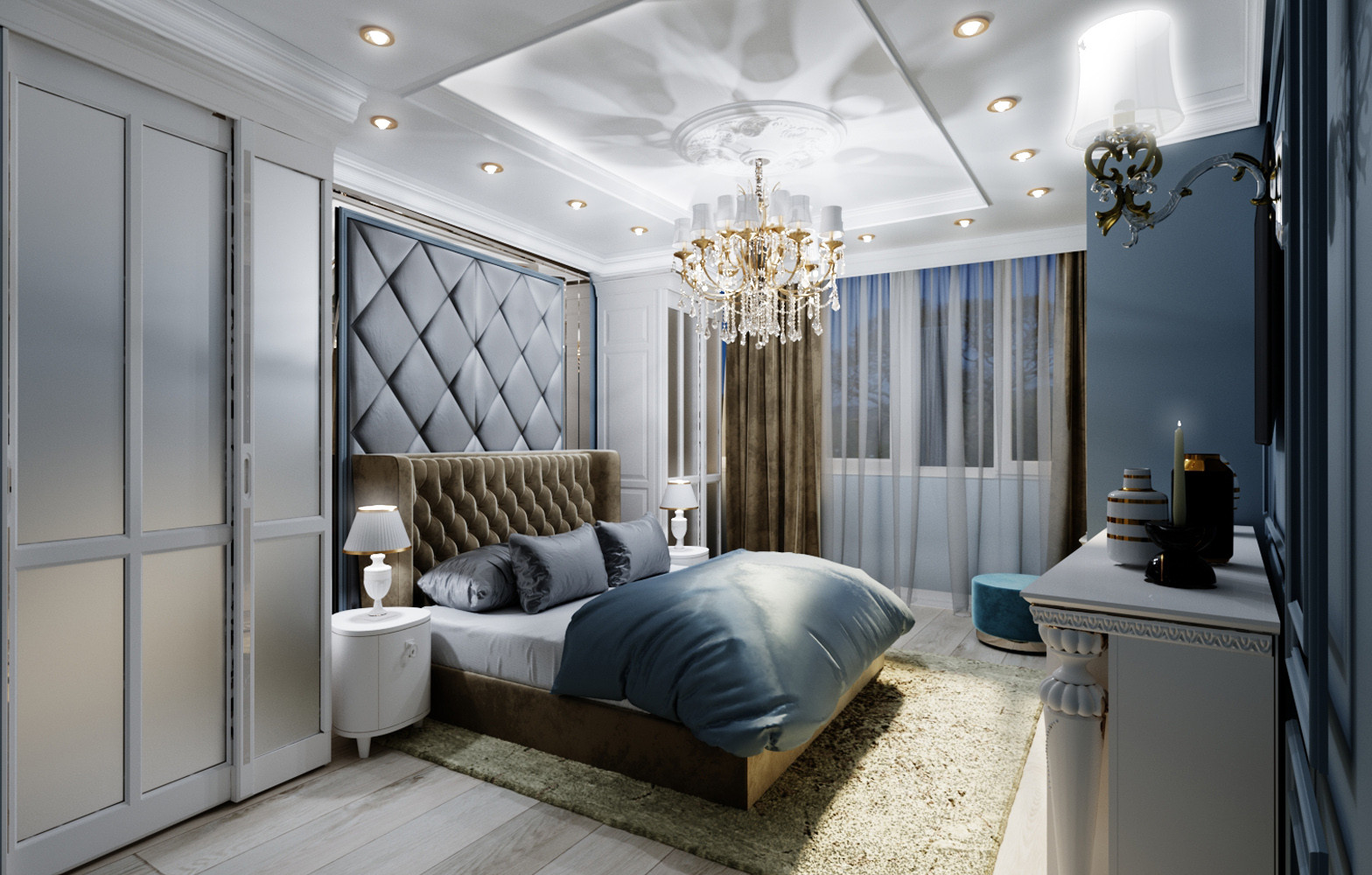 Дизайн-проект трёхкомнатной квартиры в новостройке