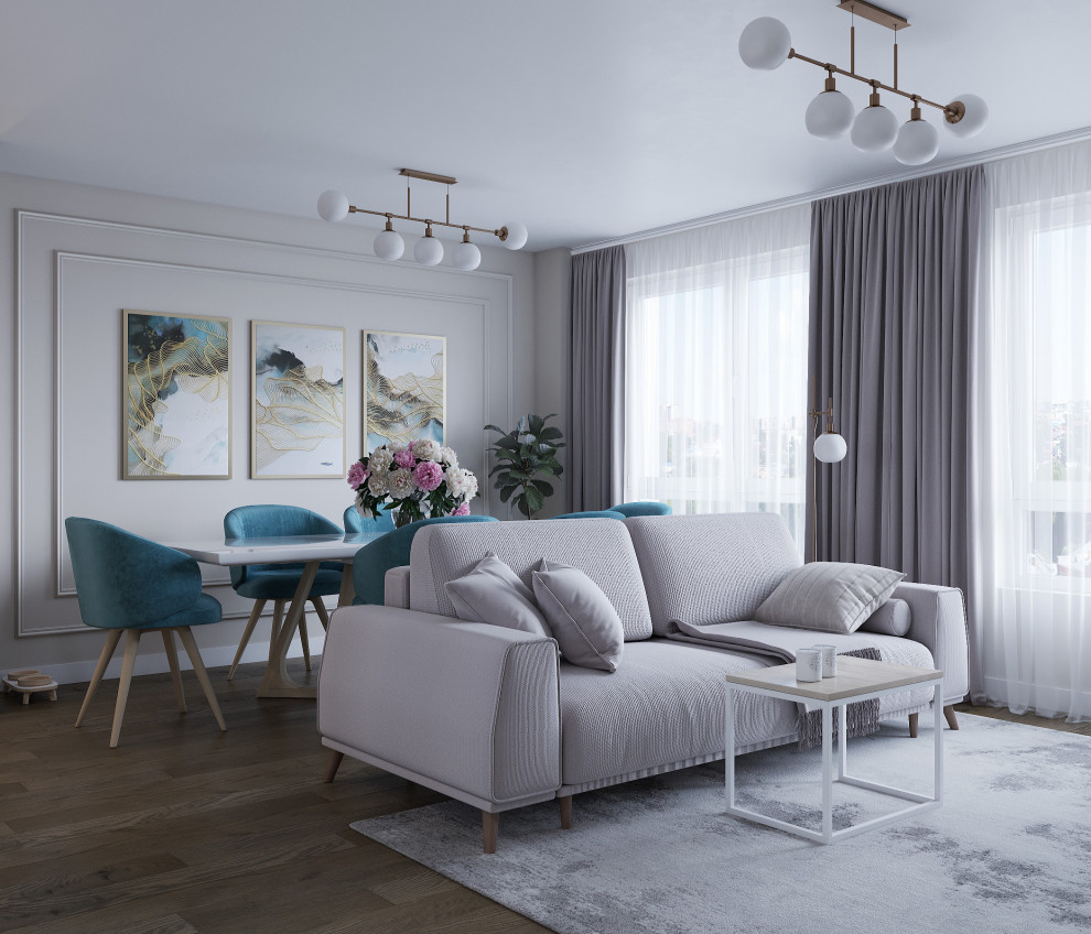 Обложка проекта: Квартира с отделкой, 84м2, ЖК Павлово