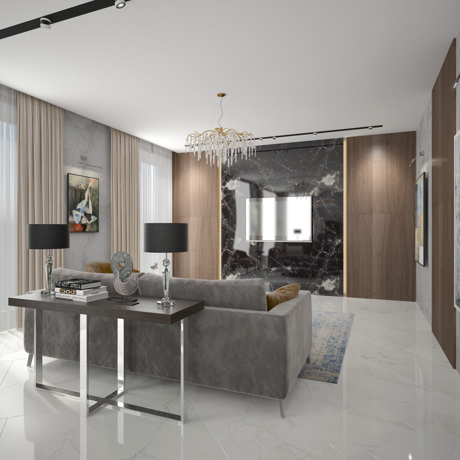 Современная квартира в Санкт-Петербурге