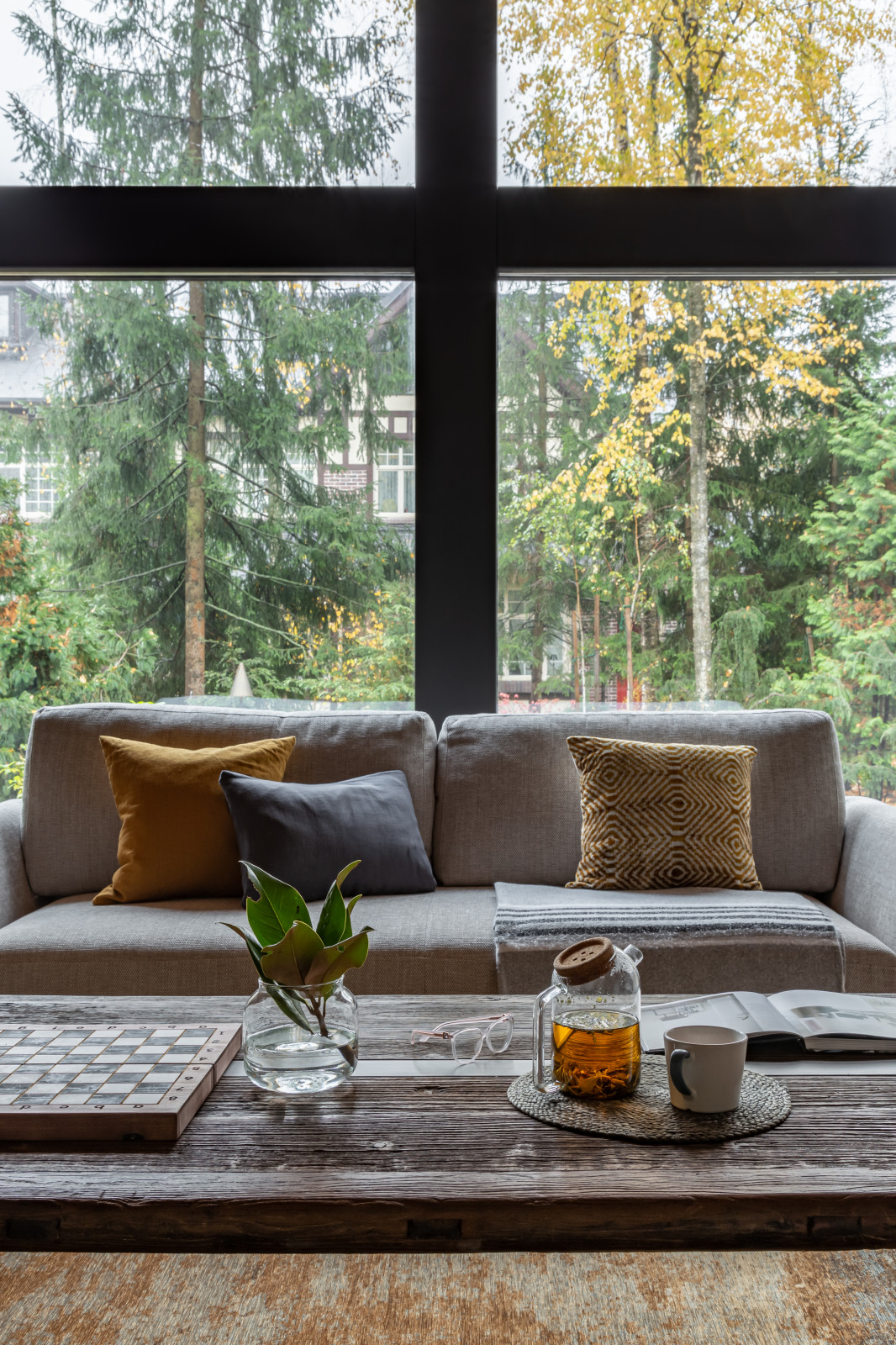 Современный банный дом 67 м² в Подмосковье