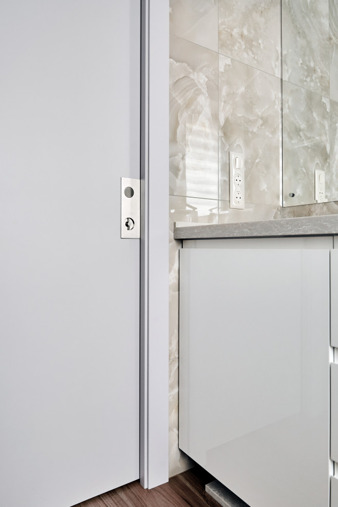 Квартира в пастельных оттенках