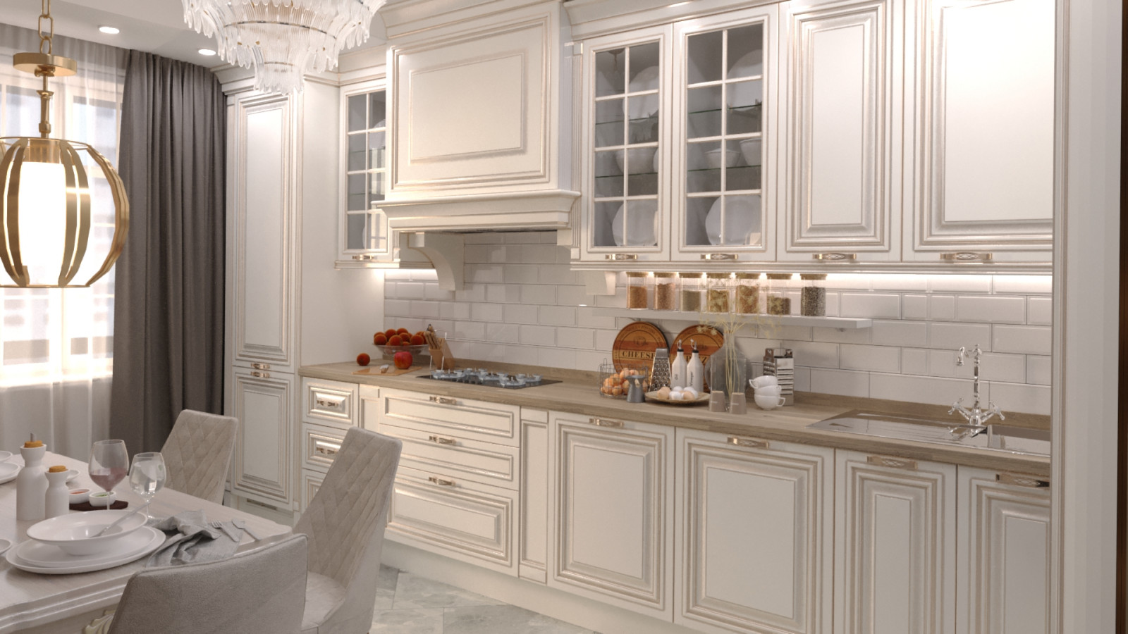 3 Комнатная квартира в ЖК Париж