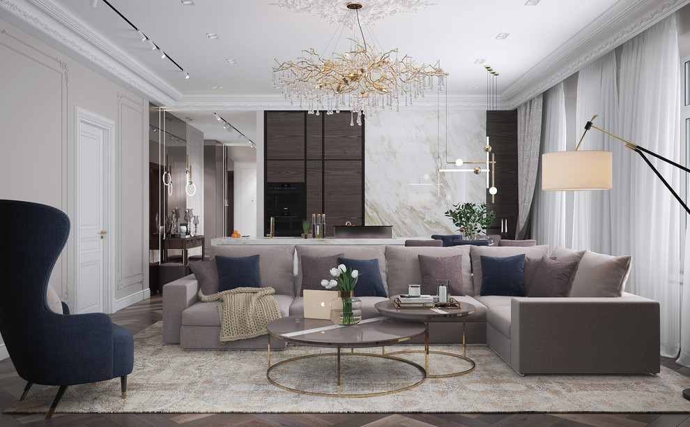 Обложка проекта: квартира на Тверской