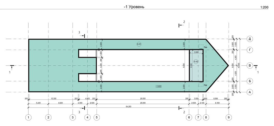Открытый Бассейн - остров Новая Голландия