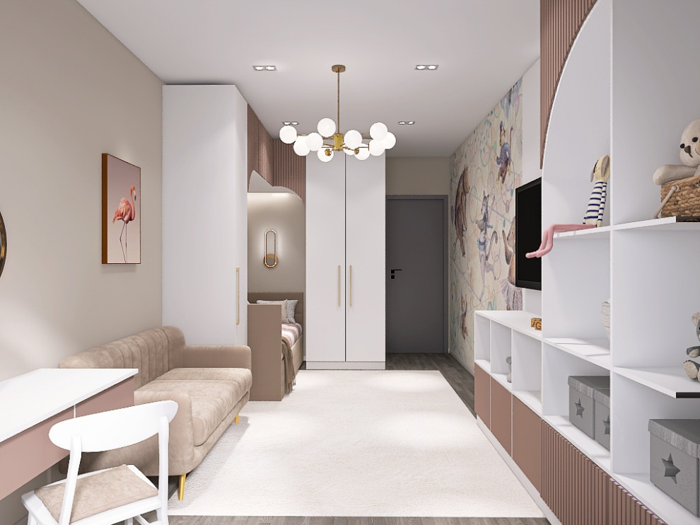 Дизайн-проект 2х комнатной квартиры ЖК Зиларт