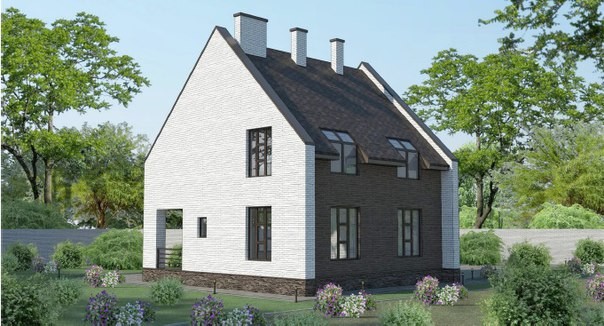 Проект дома №24-05 (S-площадь: 163,4 м.кв.)