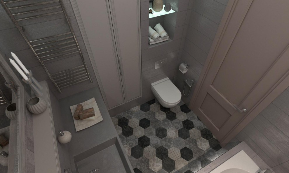 Проект квартиры "Капучино и МОРЕ"