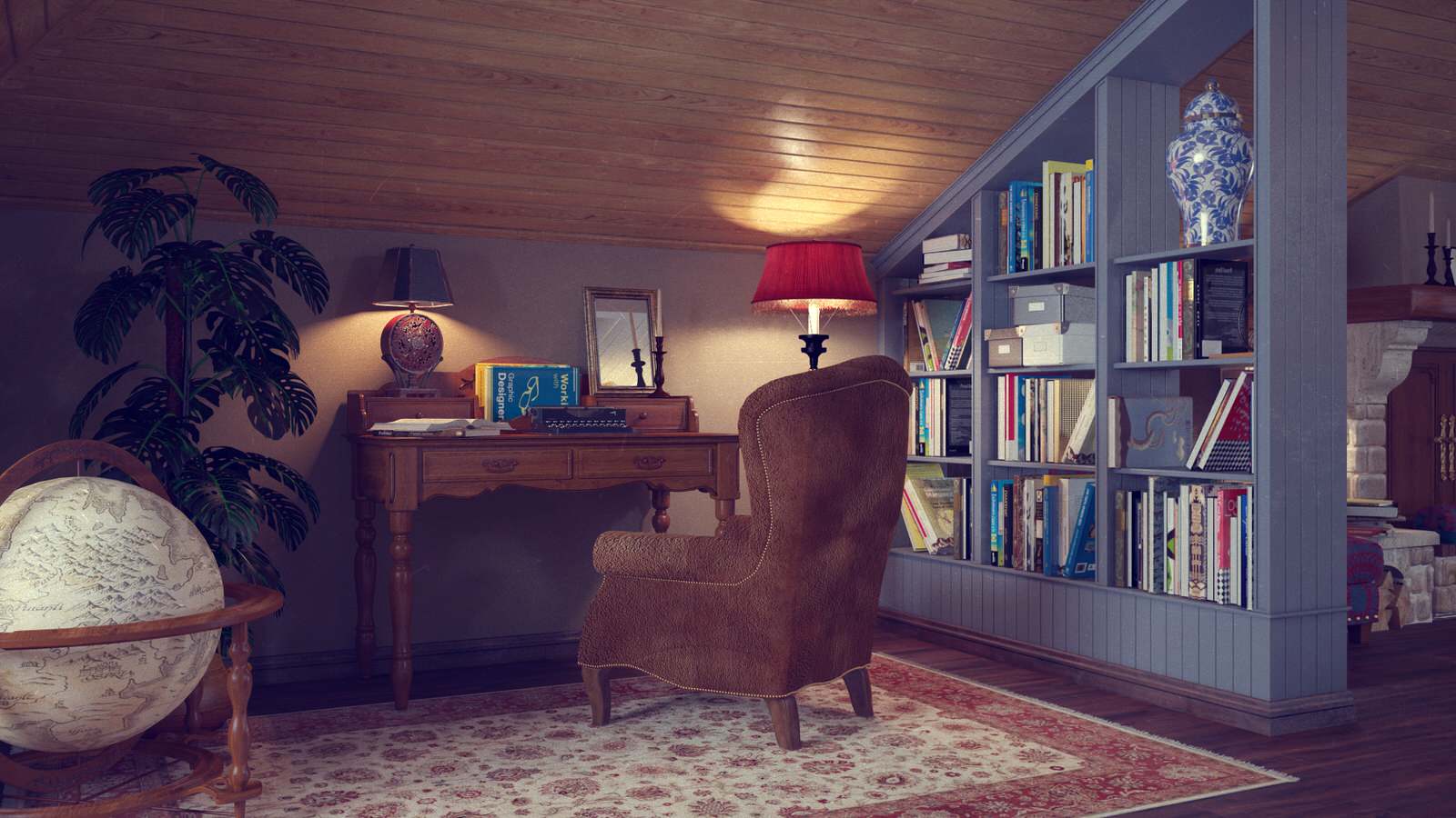 Комната молодой бабушки