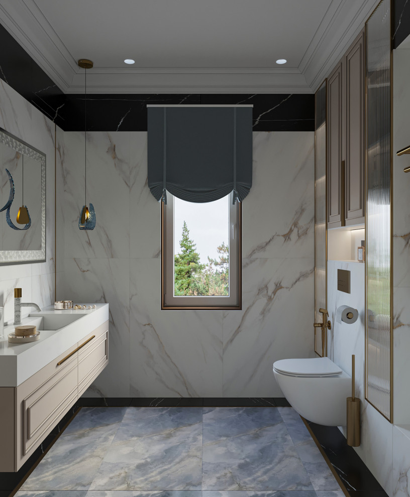 Загородный двухэтажный дом