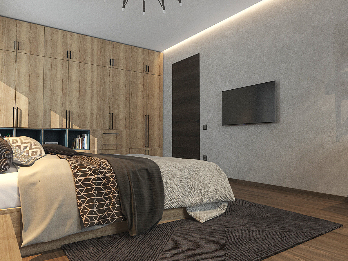 Проект дома общей площадью 198 м2