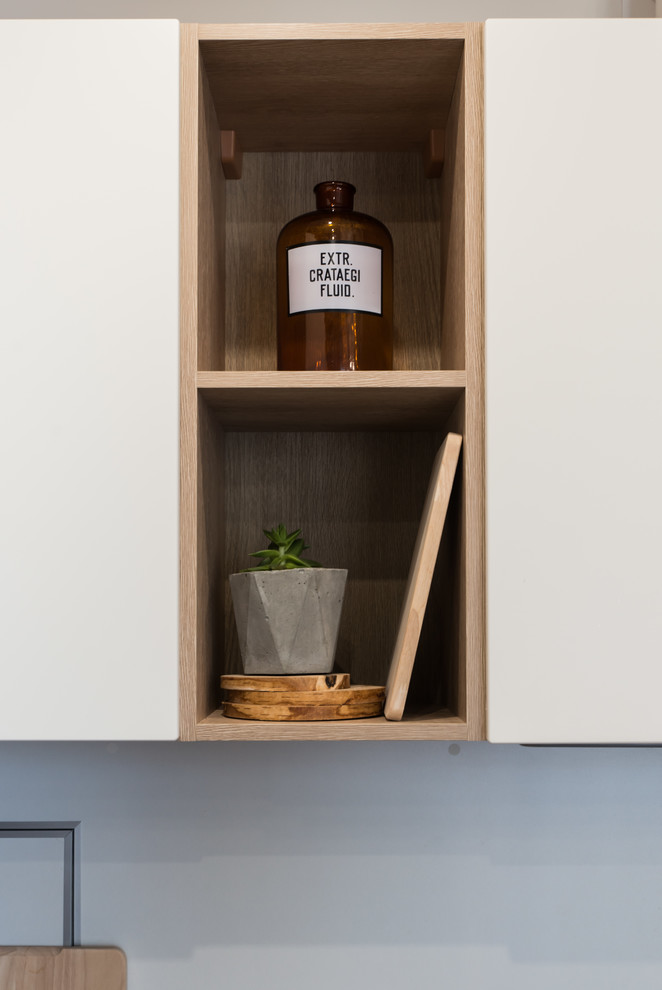 Фото реализованного проекта "Квартира для девушки в стиле лофт"