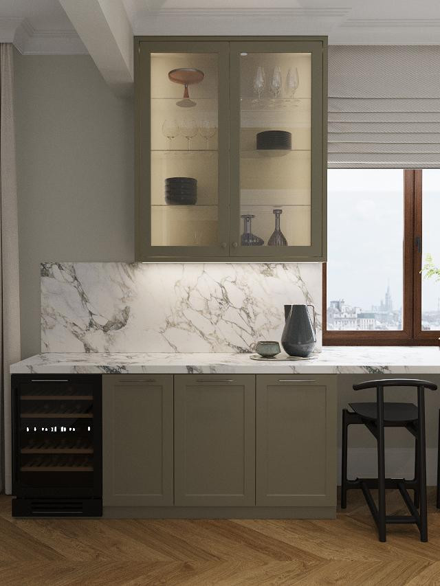 Обложка проекта: Квартира 100м2, Москва Набережная Шевченко