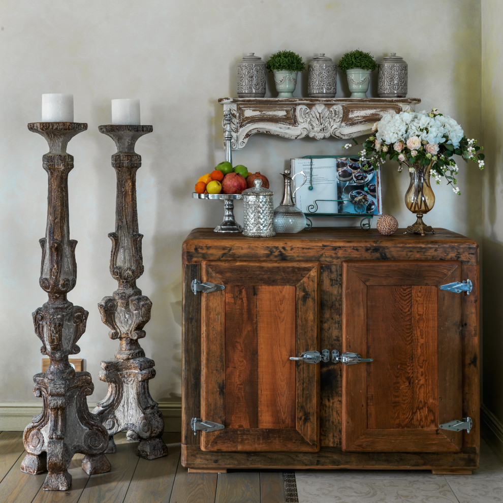 Дизайн кухни-столовой в загородном доме