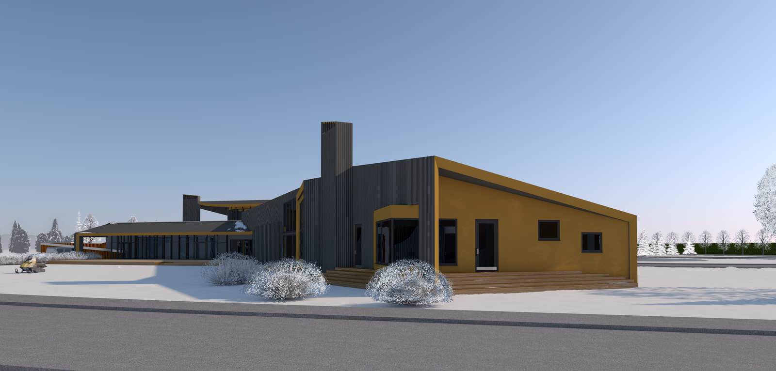 Обложка проекта: Ski running center     Центр беговых лыж