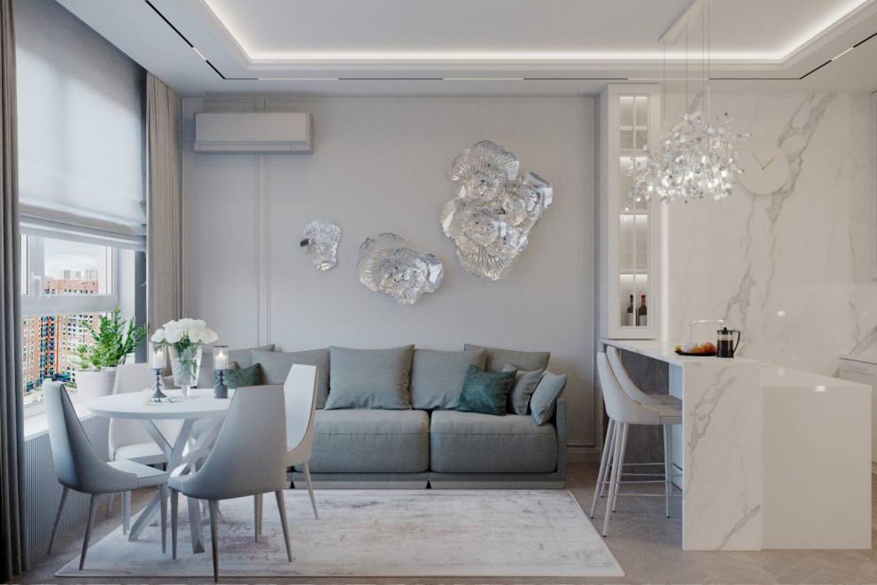 Квартира в современной классике ЖК Сердце столицы