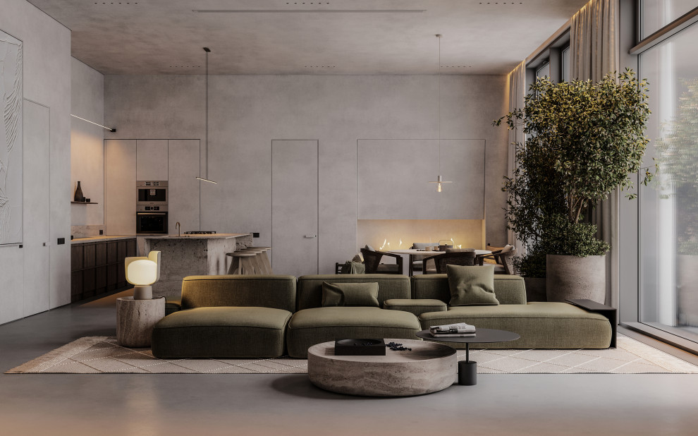 Кухня-гостиная