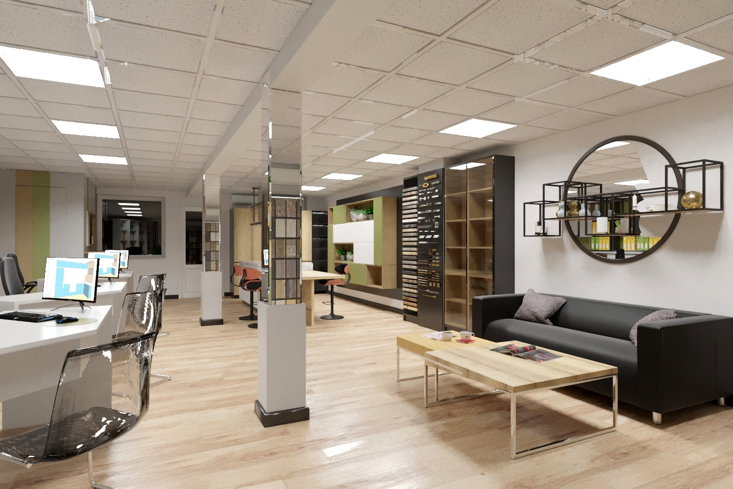 Дизайн проект "Дом мебельной фурнитуры"